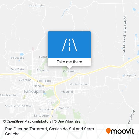Rua Guerino Tartarotti map