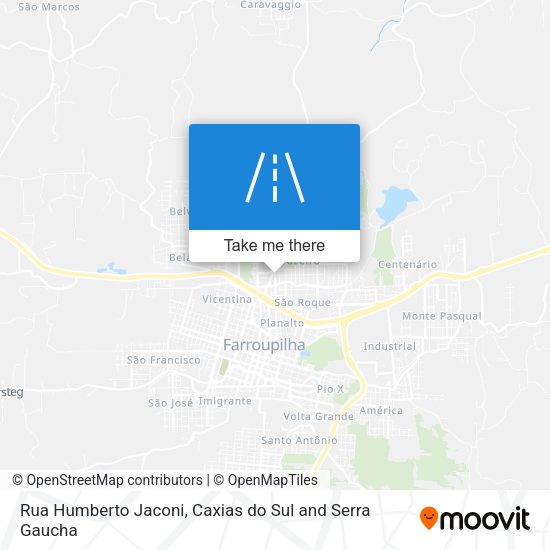 Rua Humberto Jaconi map