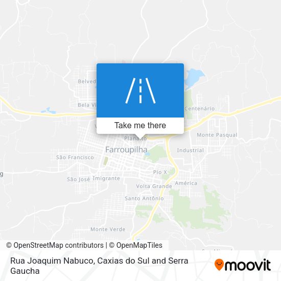 Rua Joaquim Nabuco map