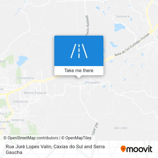 Rua Jurê Lopes Valin map