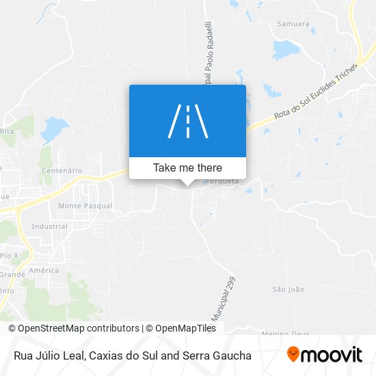 Rua Júlio Leal map