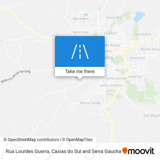 Rua Lourdes Guerra map