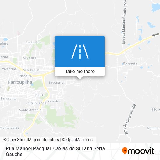Rua Manoel Pasqual map
