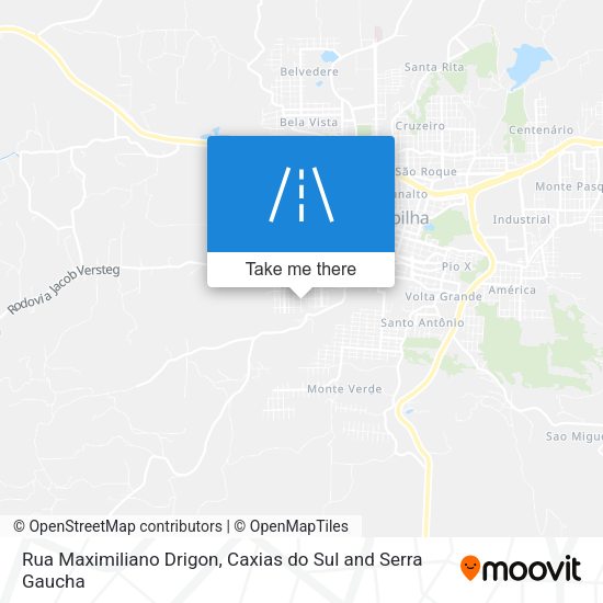 Rua Maximiliano Drigon map