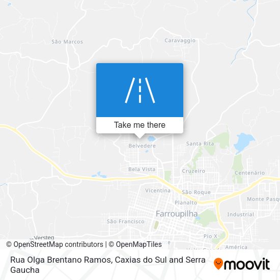 Rua Olga Brentano Ramos map