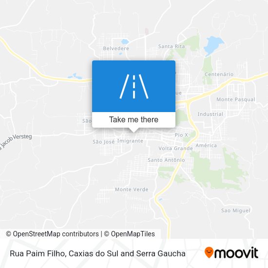 Rua Paim Filho map