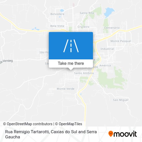 Rua Remigio Tartarotti map