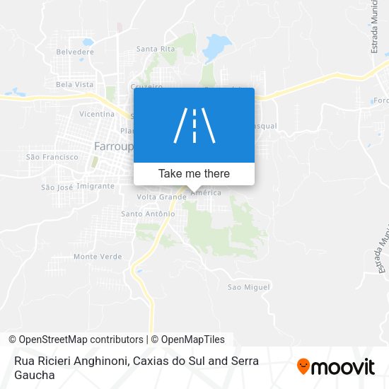 Rua Ricieri Anghinoni map