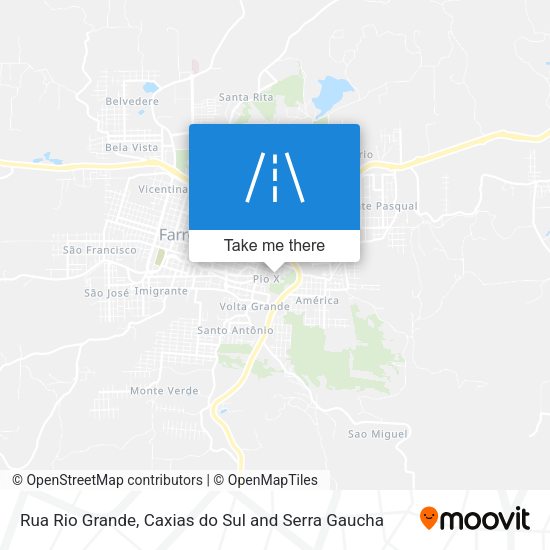 Rua Rio Grande map