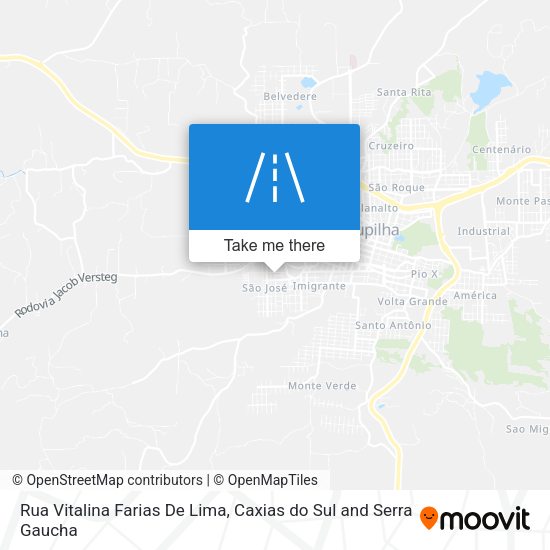 Rua Vitalina Farias De Lima map