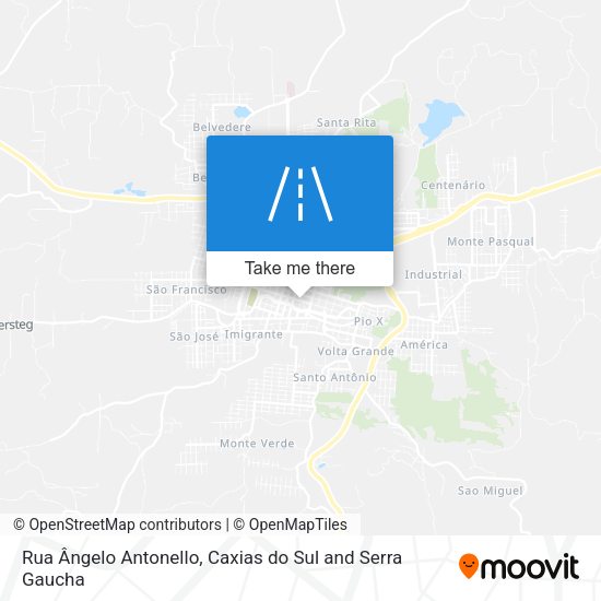 Rua Ângelo Antonello map