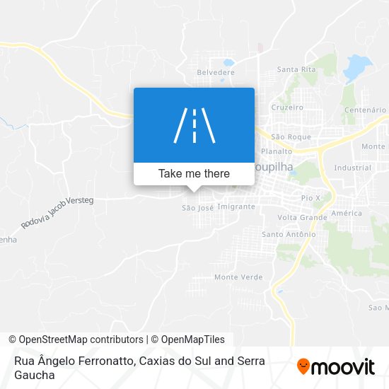 Rua Ângelo Ferronatto map