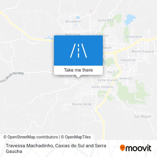 Travessa Machadinho map
