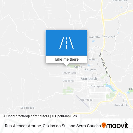 Rua Alencar Araripe map