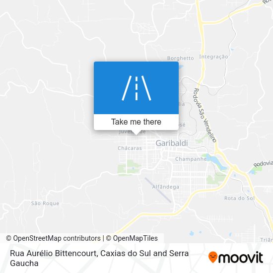 Rua Aurélio Bittencourt map