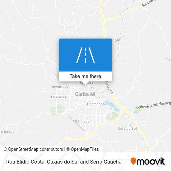 Rua Elídio Costa map