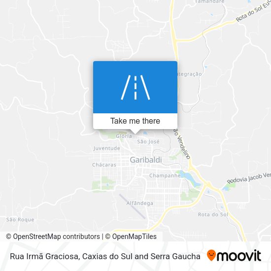 Rua Irmã Graciosa map