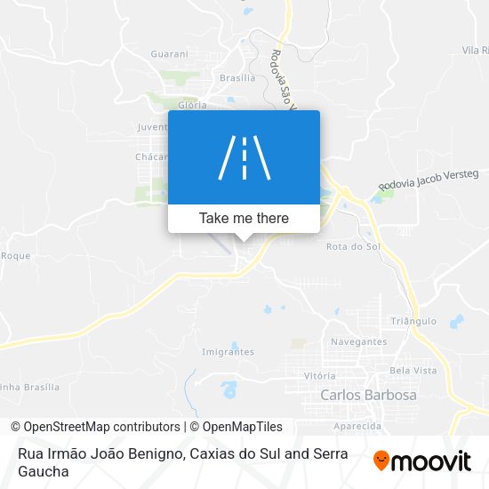 Rua Irmão João Benigno map