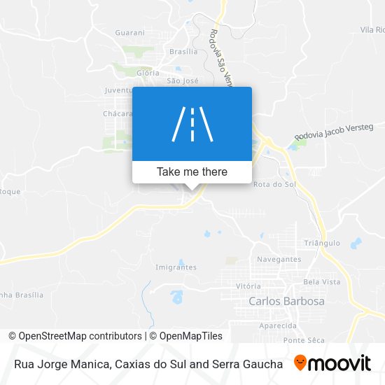 Rua Jorge Manica map