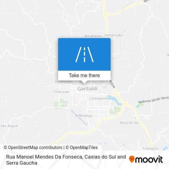 Rua Manoel Mendes Da Fonseca map