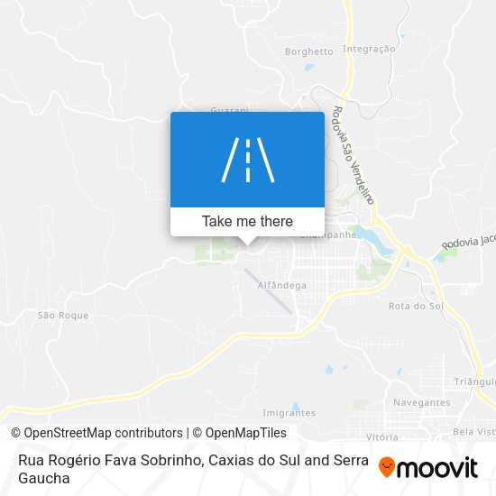 Rua Rogério Fava Sobrinho map