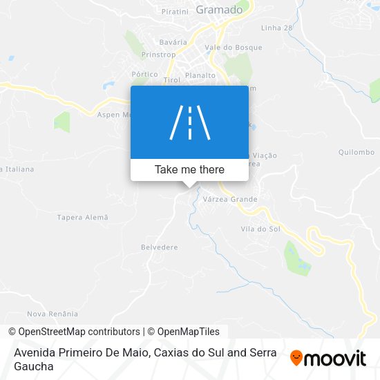 Avenida Primeiro De Maio map