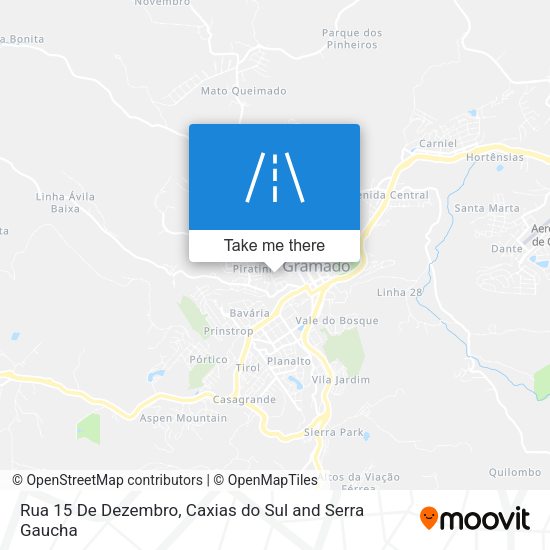 Rua 15 De Dezembro map