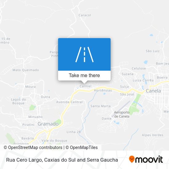 Rua Cero Largo map
