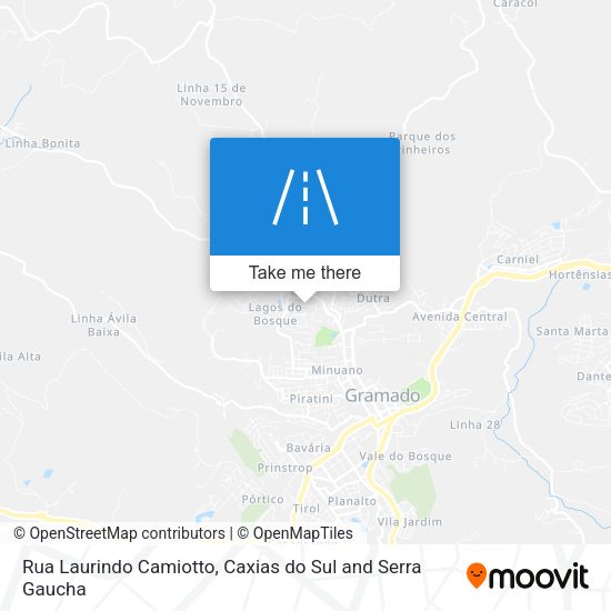 Rua Laurindo Camiotto map