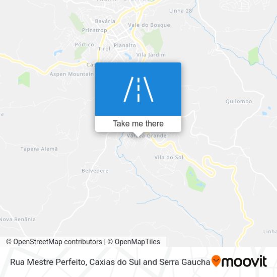 Rua Mestre Perfeito map