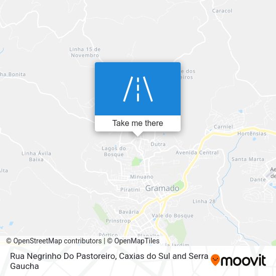 Rua Negrinho Do Pastoreiro map