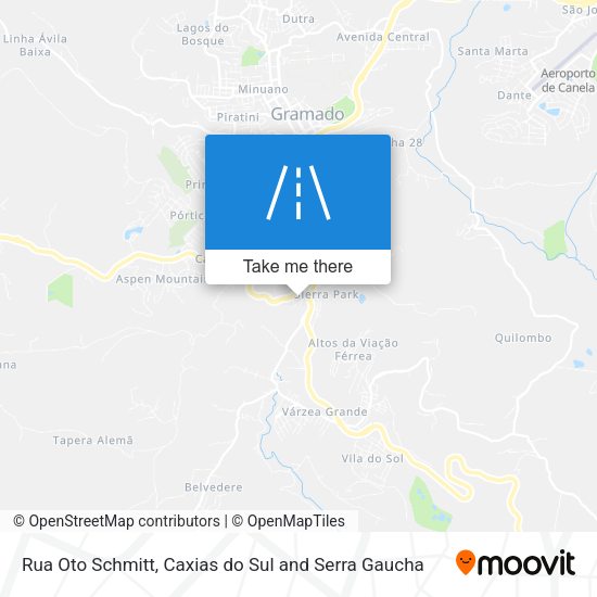 Rua Oto Schmitt map