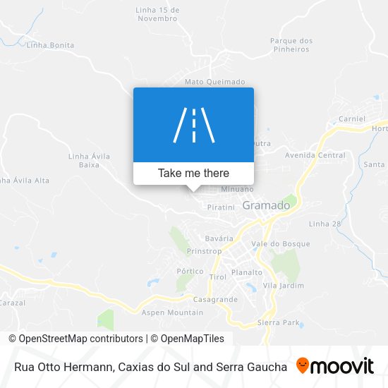Rua Otto Hermann map