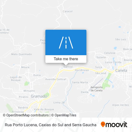 Rua Porto Lucena map