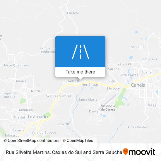 Rua Silveira Martins map