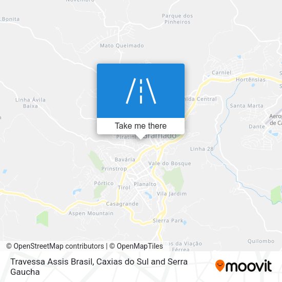Travessa Assis Brasil map