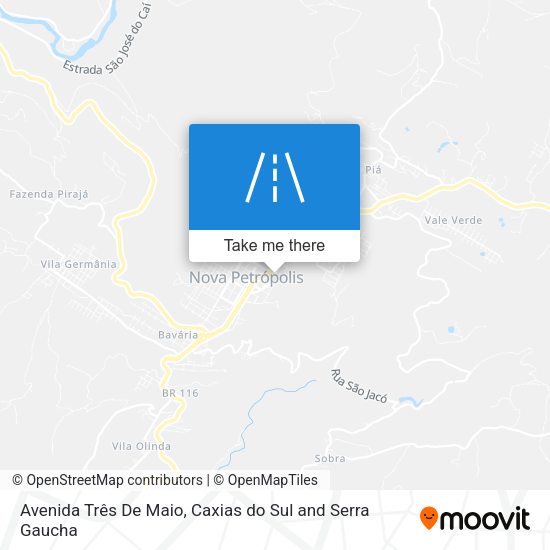 Avenida Três De Maio map