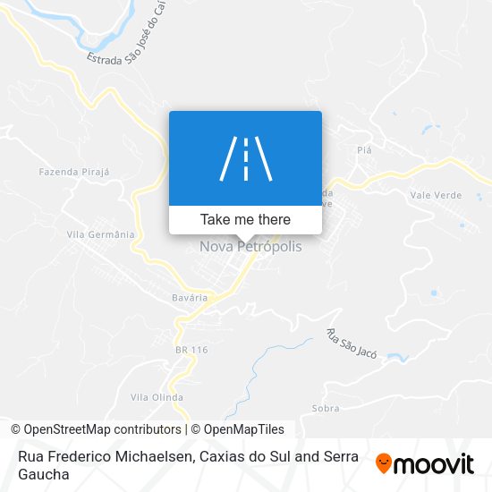 Rua Frederico Michaelsen map