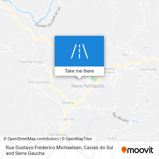 Rua Gustavo Frederico Michaelsen map