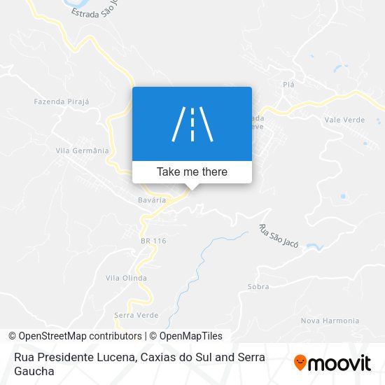 Rua Presidente Lucena map