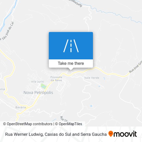 Rua Werner Ludwig map