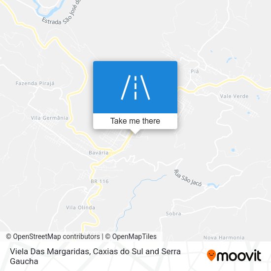 Viela Das Margaridas map