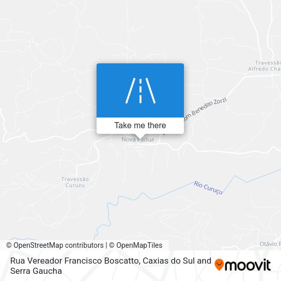 Rua Vereador Francisco Boscatto map