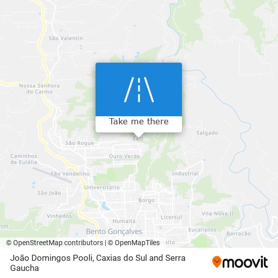 João Domingos Pooli map