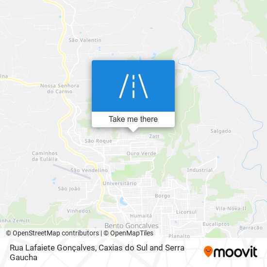 Rua Lafaiete Gonçalves map