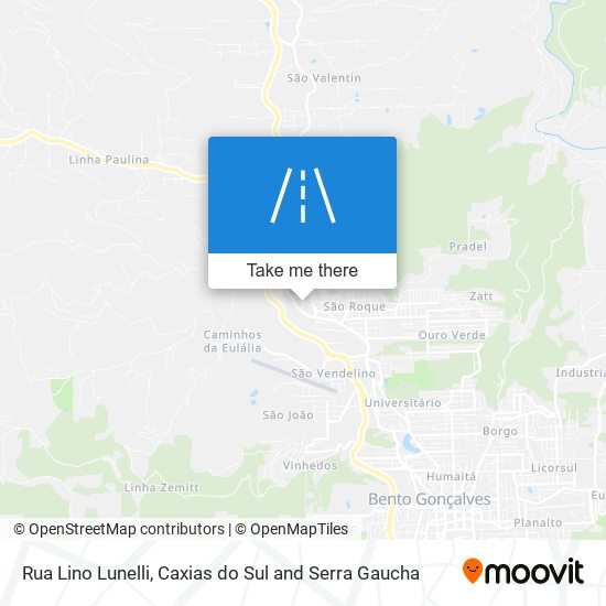 Rua Lino Lunelli map
