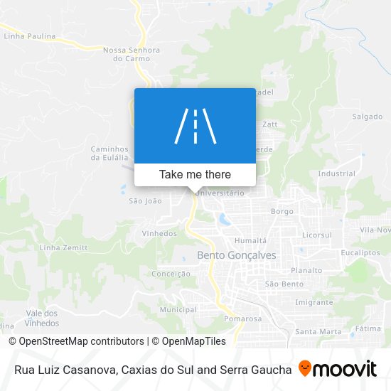 Rua Luiz Casanova map