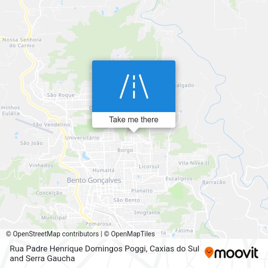Rua Padre Henrique Domingos Poggi map