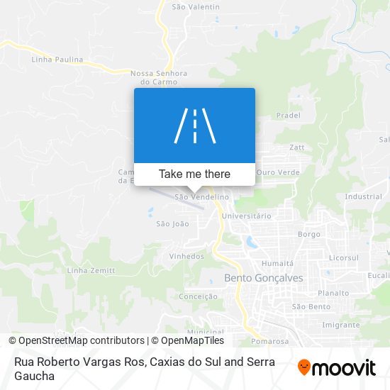 Rua Roberto Vargas Ros map