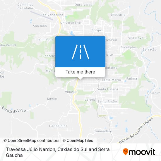 Travessa Júlio Nardon map